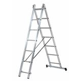 ELKOP Dvojdielny viacúčelový hliníkový rebrík Elkop VHR 2x7, 1ks