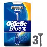 GILLETTE Blue 3 Pánske jednorazové žiletky 3ks, HOPOT