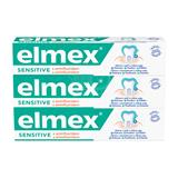 ELMEX Zubná pasta pre citlivé zuby Sensitiv e 3 x 75 ml