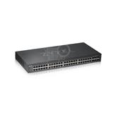 ZYXEL GS1920-48v2, 50 Port Smart Managed Switch 44x Gigabit Copper and 4x dual pers., hybrid mode, standalone or NebulaF GS1920-48V2-EU0101F