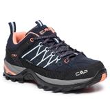 CMP Trekingová obuv - Rigel Low Wmn Trekking Shoes Wp 3Q13246 B.Blue/Giada/Peach 92AD 41