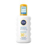 Opaľovací prostriedok NIVEA Sprej na opaľovanie pre citlivú pokožku SPF 30 Sensitiv e Protect Sun Spray 200 ml