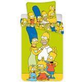 JERRY FABRICS Obliečky The Simpsons Family "Green"