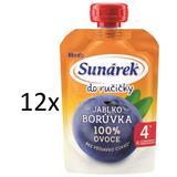 SUNAREK 12x Do ručičky-čučoriedka - 100g