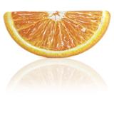 Nafukovačka INTEX Nafukovací plátok pomaranča 1,78mx85cm