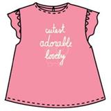 CARODEL dievčenské tričko 62 ružová