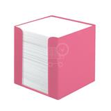 HERLITZ Blok kocka nelepená Color Blocking 90x90x90mm indonézska ružová