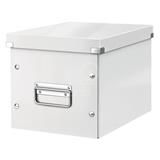 Archivačný systém LEITZ Štvorcová škatuľa A5 M Click & Store perleťova biela