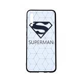 TOPQ Kryt Samsung A50 3D silikón Biely Superman 41176