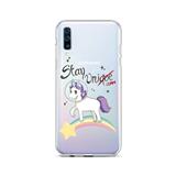 TOPQ Kryt Samsung A50 silikón Stay Unicorn 41792