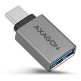 AXAGON RUCM-MFA, USB-C Male -> Micro USB Female ALU redukce