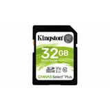 Pamäťová karta KINGSTON 32 GB .SDHC karta Kingston . Canvas Select Plus SD Class 10 UHS-I r100MB/s, w100MB/s