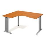 OFFICE PRO Stôl FLEX 160x75,5x120 60x80 pravý čerešňa