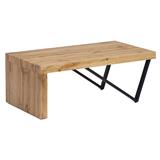 Stôl konferenčný AUTRONIC konferenčný stolík 110x60x43 cm, MDF dekor divoký dub hrúbka 60 mm,