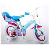 Bicykel VOLARE Detský pre dievčatá FROZEN II - modrý~ružový 12" zložený na 95 V-91250