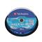 VERBATIM CD-R 700 MB/80min 52x Crystal 10ks cakebox (43429)