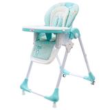 NEW BABY Jedálenská stolička Minty Fox - ekokoža a vložka pre bábätká