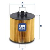 UFI Olejový filter 25.047.00 2504700