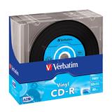 VERBATIM CD-R 48x VinylSlimDLP52x700 10ks (43426)
