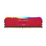 Pamäť CRUCIAL Ballistix RGB Red 16 GB 2x8GB DDR4 3600