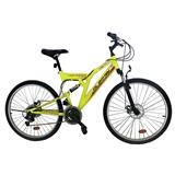 Bicykel OLPRAN Laser Full Disc 26“ fosforovo žltá