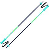 LEKI Rider Ski Poles Blue/White/Cyan/Neonyellow 105 19/20