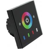 T-LED - LED dotykový panel RGB 8E čierny 06326