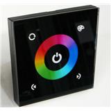 T-LED - LED dotykový panel RGB 9E čierny 06328