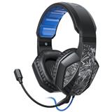 HAMA uRage gamingový headset SoundZ 310/ drátová sluchátka plus mikrofon/ USB/ citlivost 92 dB/ černý 186023