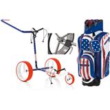 JUCAD Carbon 3-Wheel USA Deluxe SET