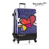 HEYS Britto Heart with Wings L designový cestovní kufr na 4 kolečkách TSA 76 cm