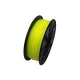 GEMBIRD Tisková struna filament PLA, 1,75mm, 1kg, fluorescentní, žlutá, 3DP-PLA1.75-01-FY