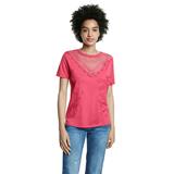 DESIGUAL dámske tričko Tropic Thouhgts 20SWTK15 XS ružové
