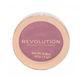 MAKEUP REVOLUTION Re-loaded pudrová tvářenka 7,5 g odstín Rose Kiss pro ženy