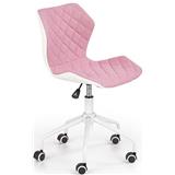 Stolička kancelárska HALMAR Detská stolička MATRIX 3 ružová