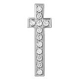 THOMAS SABO Náušnice "Kríž" Thomas Sabo, D_H0011-725-14, Sterling Silver, 925 white diamond