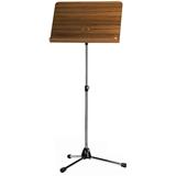 KÖNIG & MEYER 118/1 Orchestra Music Stand Chrome - Walnut Wooden Desk