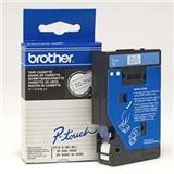 Páska do tlačiarni BROTHER originální páska do tiskárny štítků, Brother, TC-293, modrý tisk/bílý podklad, lam