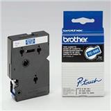 Páska do tlačiarni BROTHER Páska do tiskárny štítků Brother, TC-595, 9mm, bílý tisk/modrý podklad, O