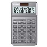 ČS Casio Kalkulačka JW 200 SC GY, šedá, stolová, dvanásťmiestna