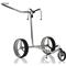 JUCAD Carbon 3-Wheel Silver/Black Golf Trolley