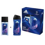 ADIDAS UEFA Champions League deo natural sprej 75 ml plus sprchovací gél 250 ml