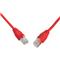 SOLARIX patch kabel CAT5E SFTP PVC 7m červený C5E-315RD-7 MB