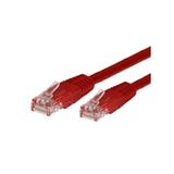 TB TOUCH Patch kabel, UTP, RJ45, cat6, 0,5m, červený AKTBXKS6UTP050R
