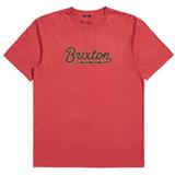 BRIXTON tričko - Dory S/S Prt Lava Red LVRED