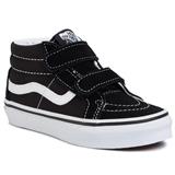 VANS Sneakersy - Sk8-Mid Reissue V VN00018T6BT1 Black/True White 28