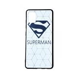 TOPQ Kryt Samsung A51 3D silikón Biely Superman 47864