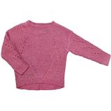 CARODEL dievčenský sveter pletený 110 ružová