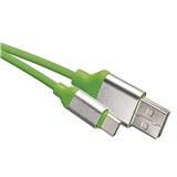 EMOS Kábel USB-C 1m zelený SM7025G