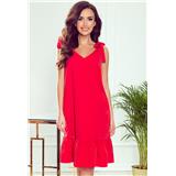NUMOCO Dámske šaty 306-1 Rosita, červená, XL